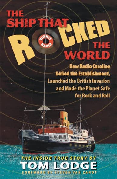 Историю создания Radio Caroline Том Лодж описал в книге «Корабль, который покачнул мир» (2011)